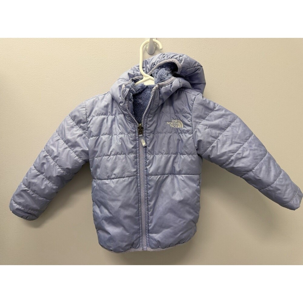 Toddler Girls 2t Reversible North Face Mossbud Coat